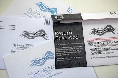 ballot return envelopes
