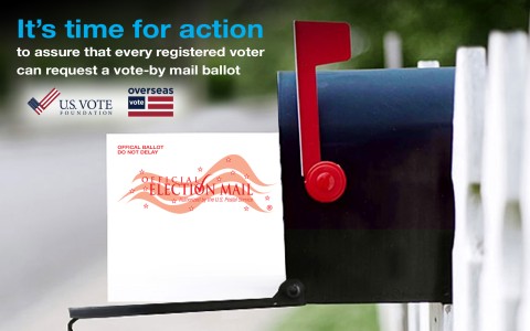 Ballot in mailbox