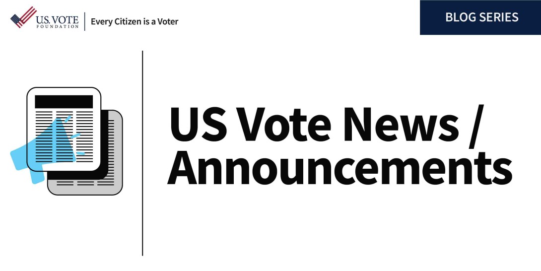 US Vote Announcement for New Voter Help Desk