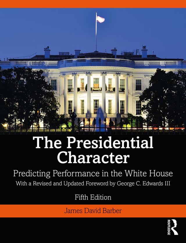 book cover for the presidential character