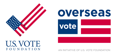 US Vote Foundation and Overseas Vote Logos